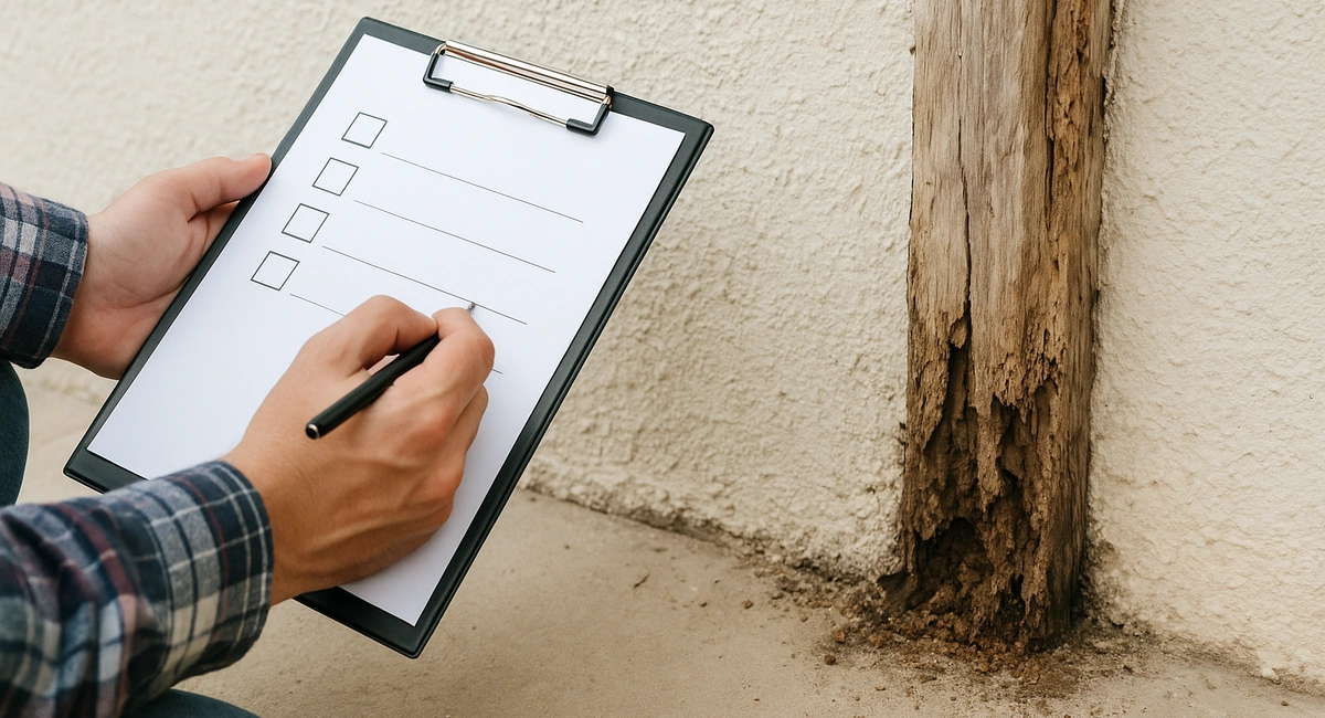 DIY Termite Inspection Checklist